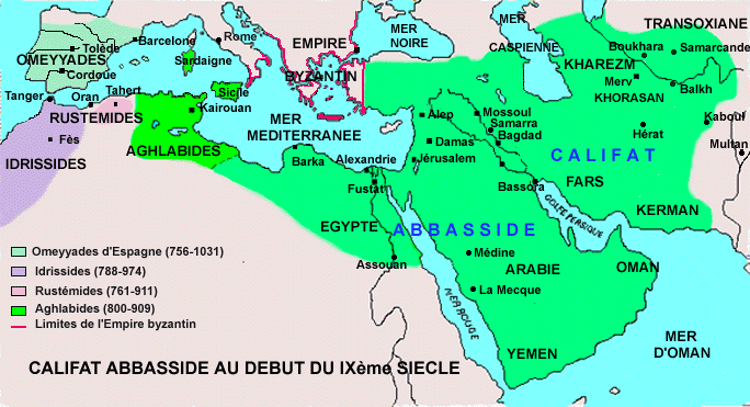 Expansion de l'Islam sous les Abbassides