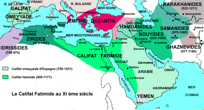 Expansion de l'Islam sous les fatimides